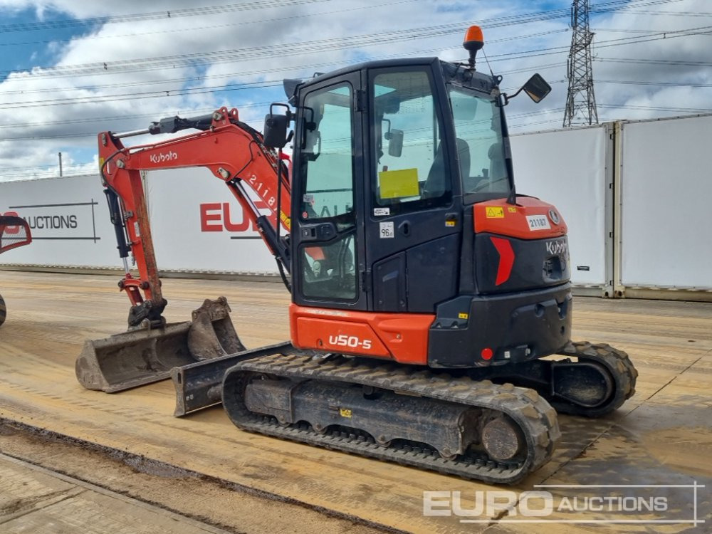 2021 Kubota U50-5 - Mini excavator: picture 3 2021 Kubota U50-5 - Mini excavator: picture 3