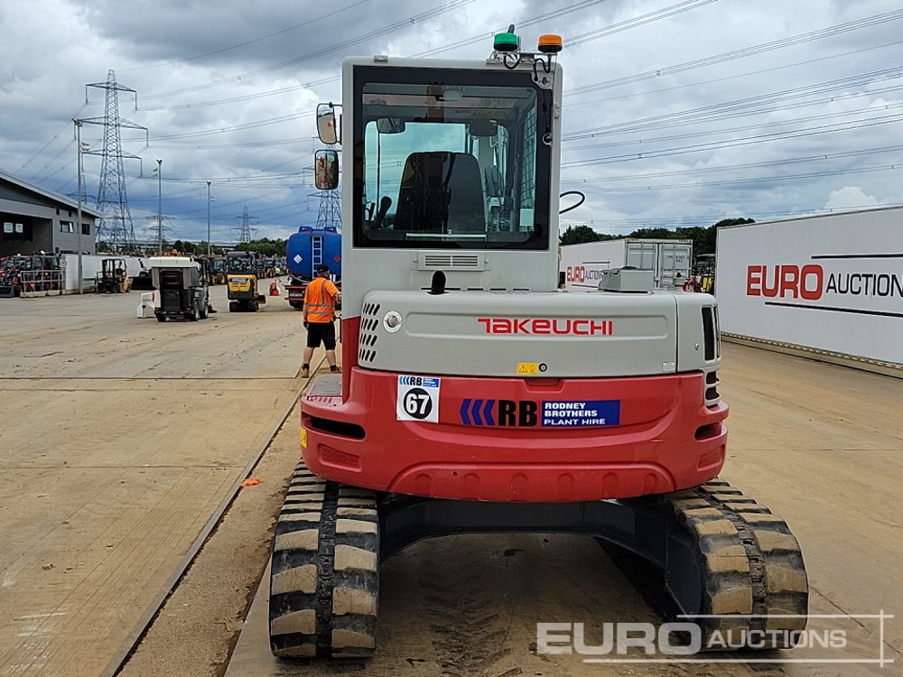 2021 Takeuchi TB280FR - Mini excavator: picture 4 2021 Takeuchi TB280FR - Mini excavator: picture 4