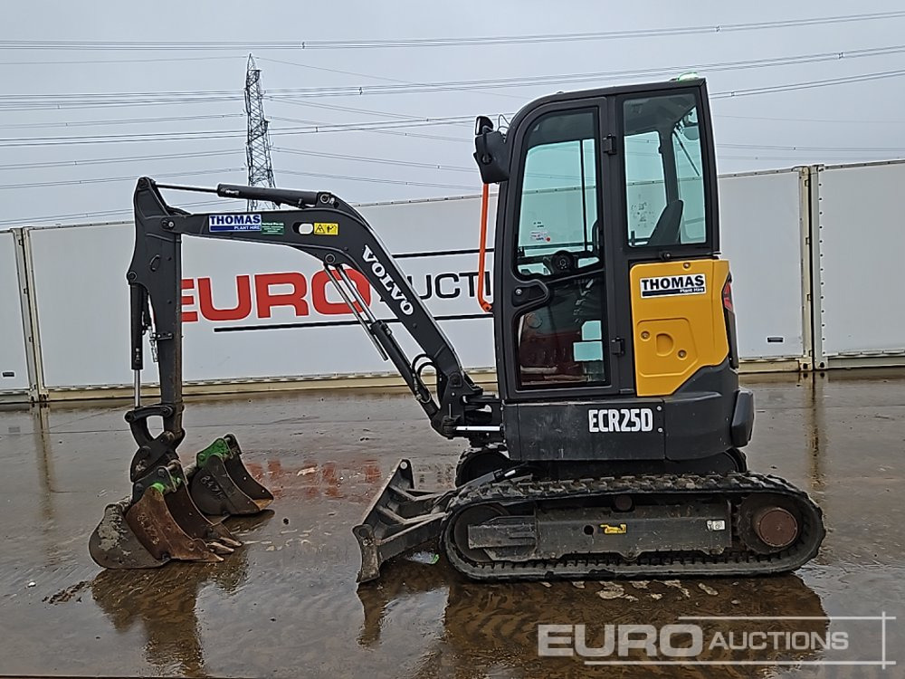 2021 Volvo ECR25D - Mini excavator: picture 3 2021 Volvo ECR25D - Mini excavator: picture 3