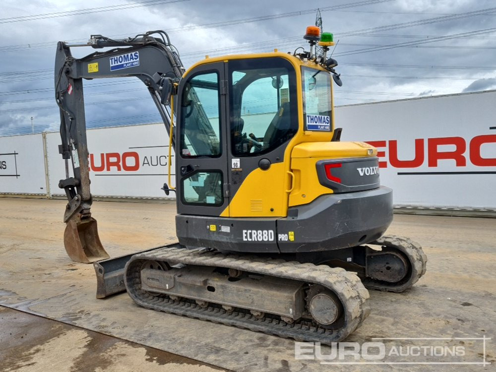 2021 Volvo ECR88D - Mini excavator: picture 3 2021 Volvo ECR88D - Mini excavator: picture 3