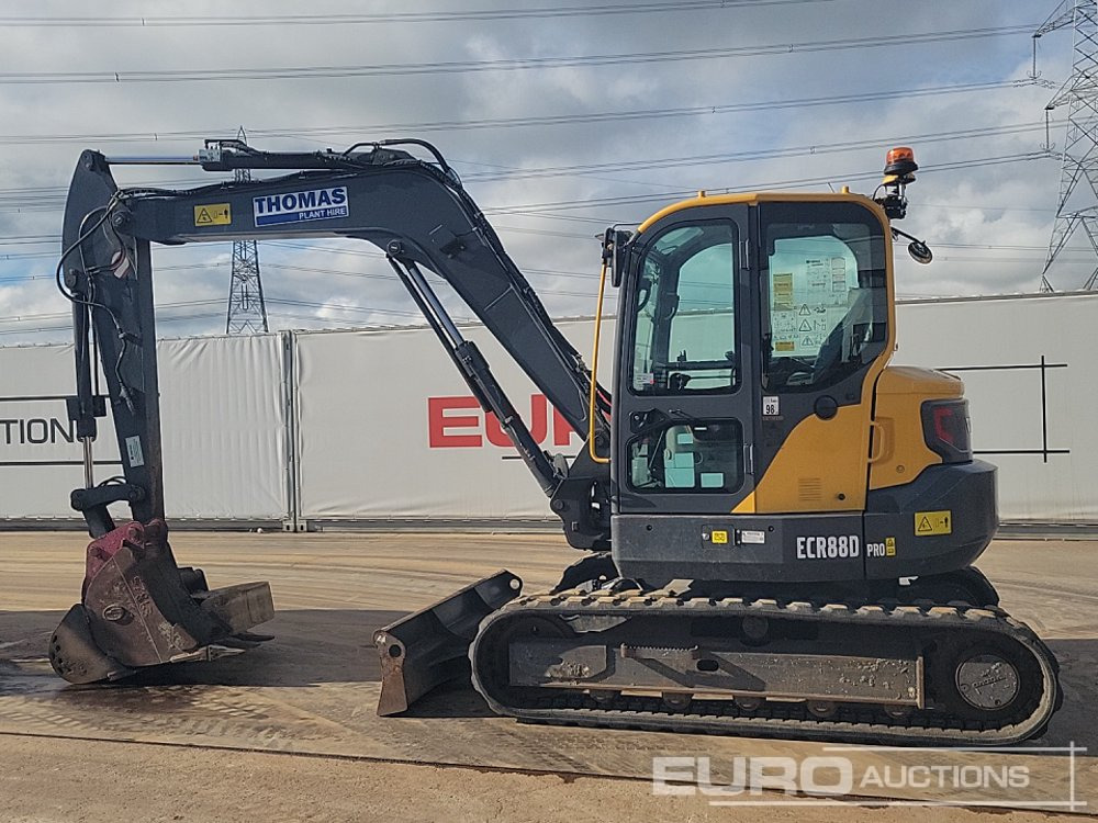 2021 Volvo ECR88D - Mini excavator: picture 2 2021 Volvo ECR88D - Mini excavator: picture 2