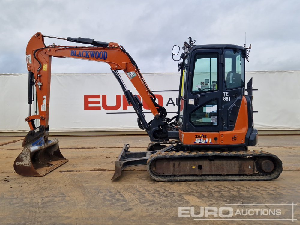 2022 Hitachi ZX55U-6 CLR - Mini excavator: picture 2 2022 Hitachi ZX55U-6 CLR - Mini excavator: picture 2