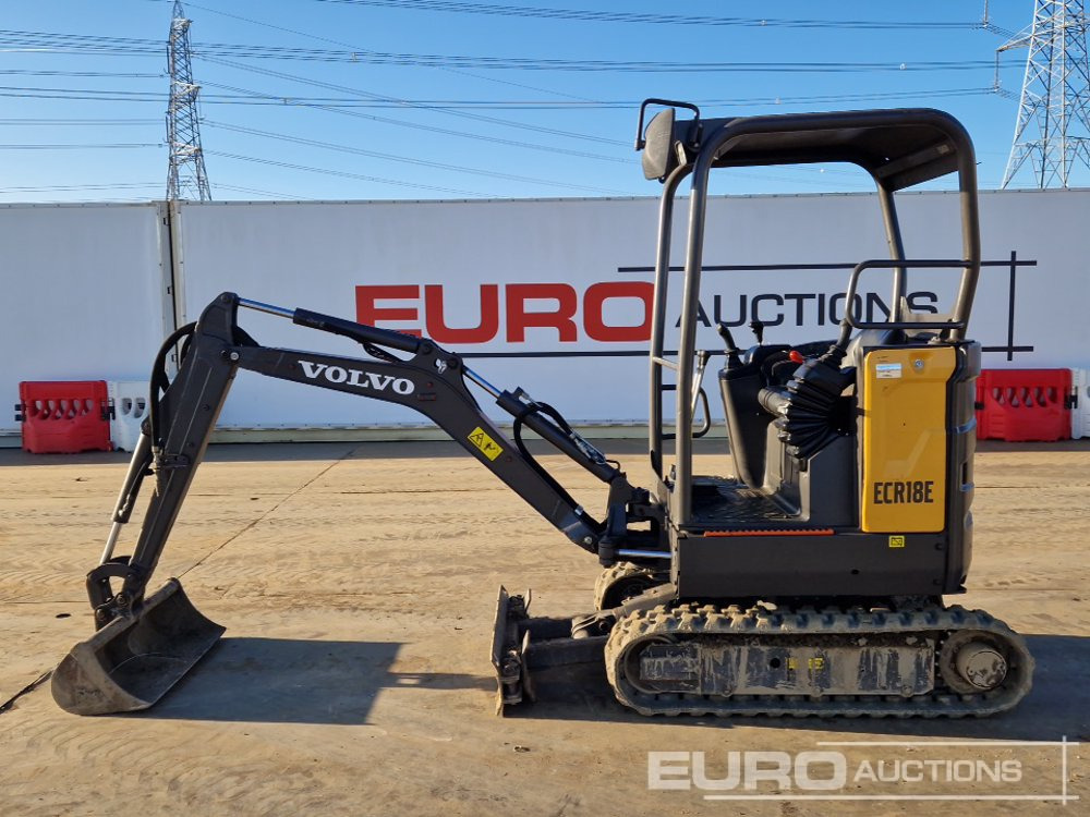 2022 Volvo ECR18E - Mini excavator: picture 2 2022 Volvo ECR18E - Mini excavator: picture 2
