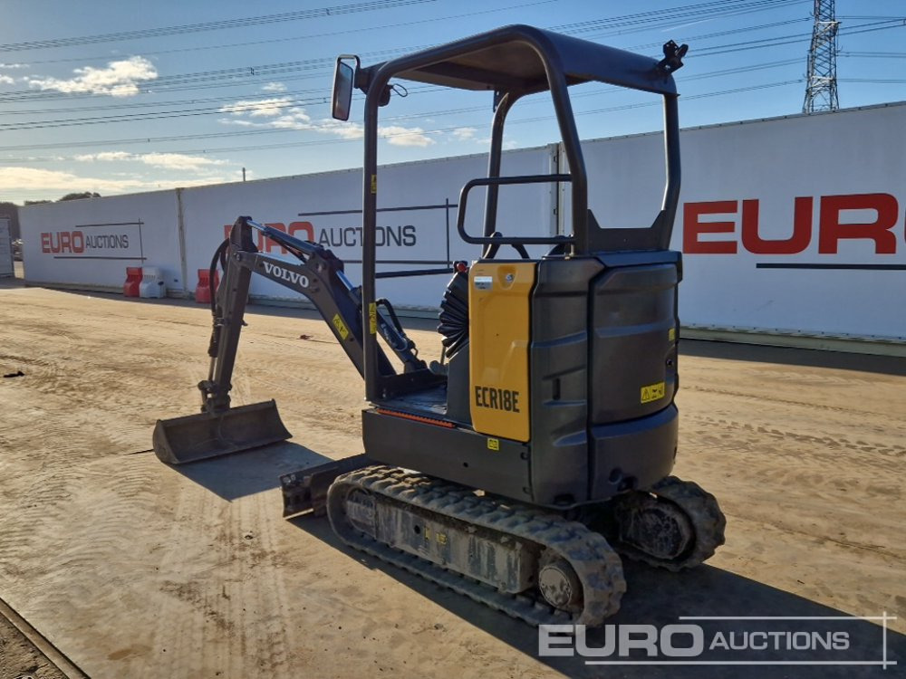 2022 Volvo ECR18E - Mini excavator: picture 3 2022 Volvo ECR18E - Mini excavator: picture 3