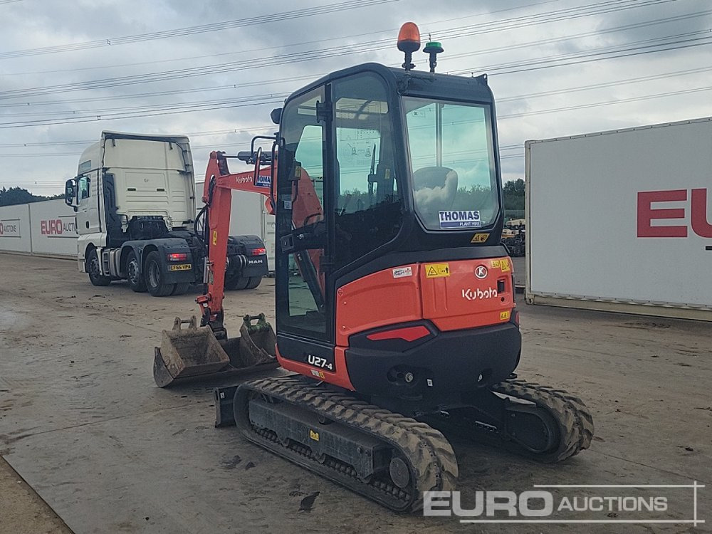 2023 Kubota U27-4 - Mini excavator: picture 3 2023 Kubota U27-4 - Mini excavator: picture 3