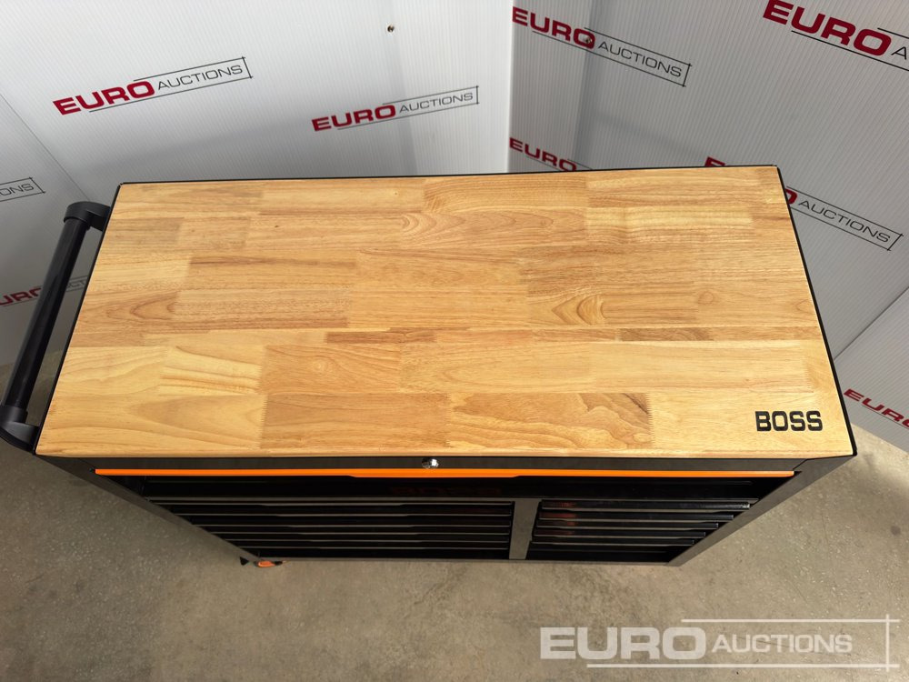 Workshop equipment 2025 Boss Wheeled Tool Trolley, 523pcs Tool Kit, Worktop (Black): picture 26 Workshop equipment 2025 Boss Wheeled Tool Trolley, 523pcs Tool Kit, Worktop (Black): picture 26