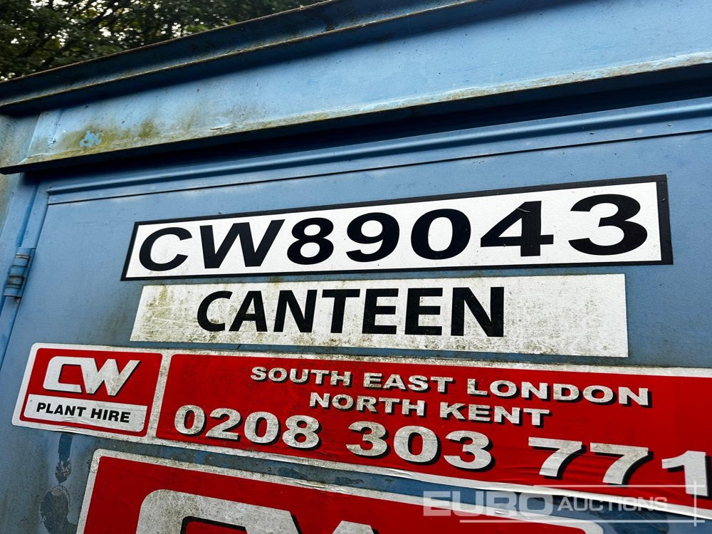 21 foot x 8 foot office / Canteen (Selling Offsite - Location: Studham) - Shipping container: picture 2 21 foot x 8 foot office / Canteen (Selling Offsite - Location: Studham) - Shipping container: picture 2