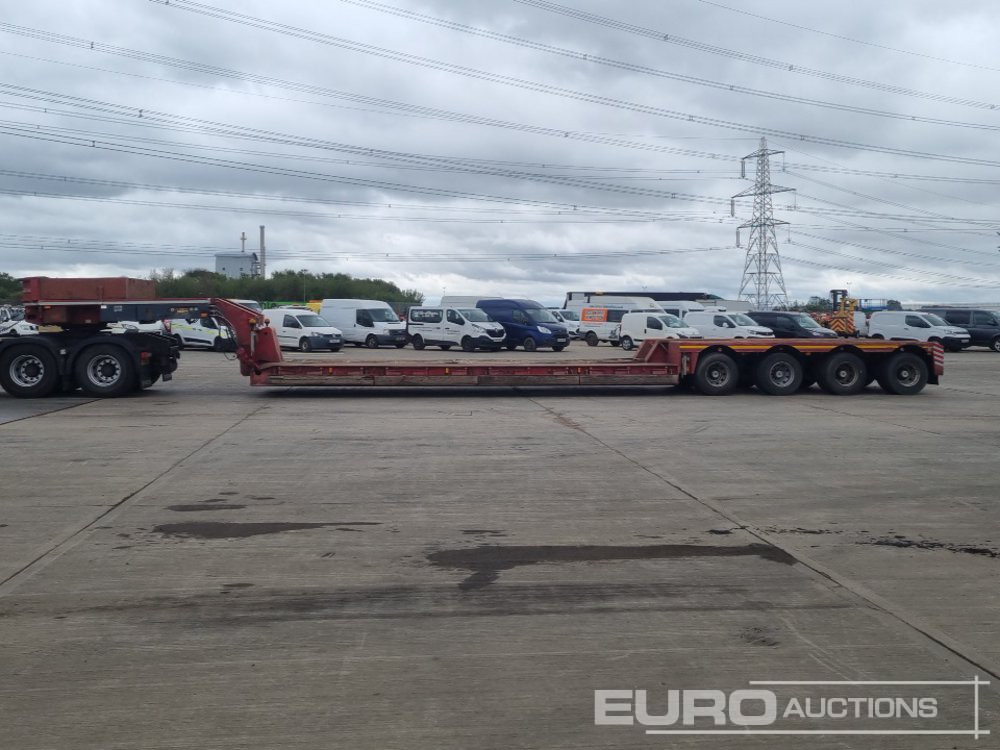 4 Axle Drop Neck Low Loader Trailer, Power Steer, 3" Pin - Low loader semi-trailer: picture 2 4 Axle Drop Neck Low Loader Trailer, Power Steer, 3" Pin - Low loader semi-trailer: picture 2
