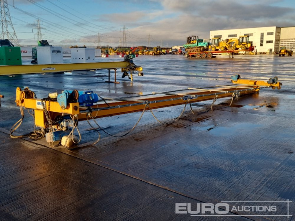 Abus 8.5 Metre 2 Ton Gantry Crane, Electric Motors - Gantry crane: picture 1 Abus 8.5 Metre 2 Ton Gantry Crane, Electric Motors - Gantry crane: picture 1