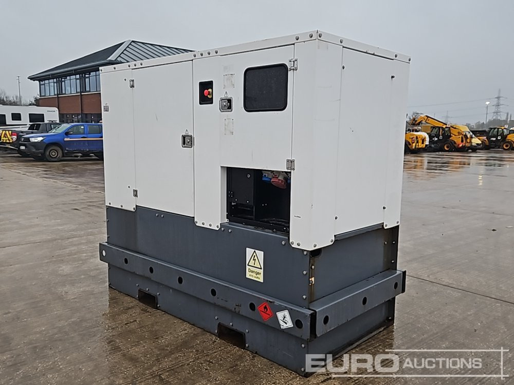 Aggreko 32kVA Generator, 3 Cylinder Engine (Parts Missing) - Generator set: picture 1 Aggreko 32kVA Generator, 3 Cylinder Engine (Parts Missing) - Generator set: picture 1
