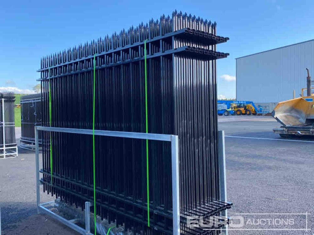 Unused 2025 3m x 2m Iron Fencing Panels (20 of) Posts (21 of) - Agricultural machinery: picture 5 Unused 2025 3m x 2m Iron Fencing Panels (20 of) Posts (21 of) - Agricultural machinery: picture 5