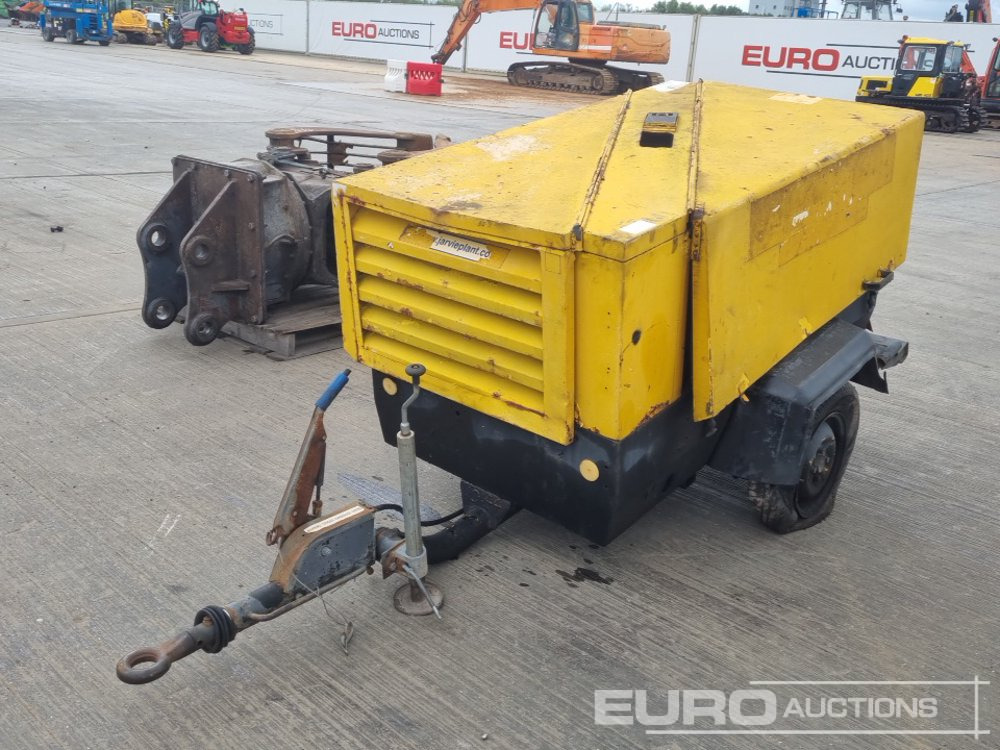 Atlas Copco Single Axle Compressor - Air compressor: picture 1 Atlas Copco Single Axle Compressor - Air compressor: picture 1