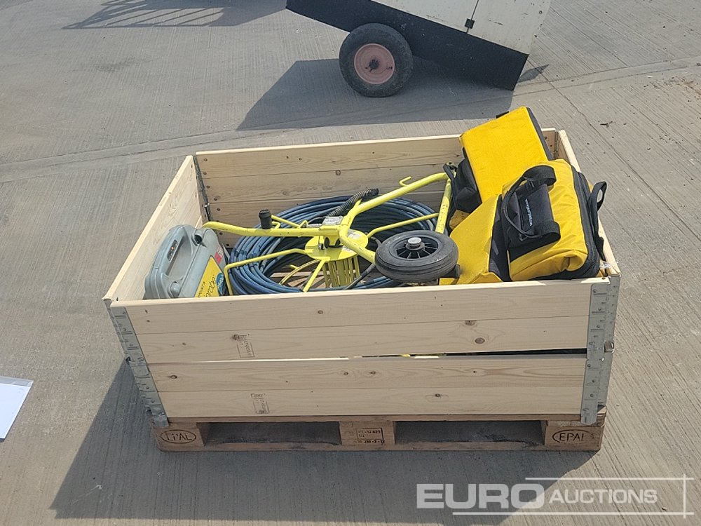 Bag of Pearpoint Camera Attachments (5 of), Codra Reel, Pearpoint Flexi Probe P540 - Construction equipment: picture 2 Bag of Pearpoint Camera Attachments (5 of), Codra Reel, Pearpoint Flexi Probe P540 - Construction equipment: picture 2
