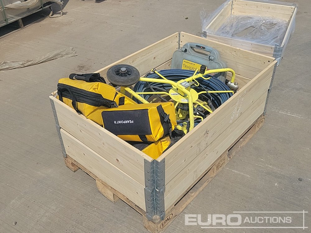 Bag of Pearpoint Camera Attachments (5 of), Codra Reel, Pearpoint Flexi Probe P540 - Construction equipment: picture 5 Bag of Pearpoint Camera Attachments (5 of), Codra Reel, Pearpoint Flexi Probe P540 - Construction equipment: picture 5