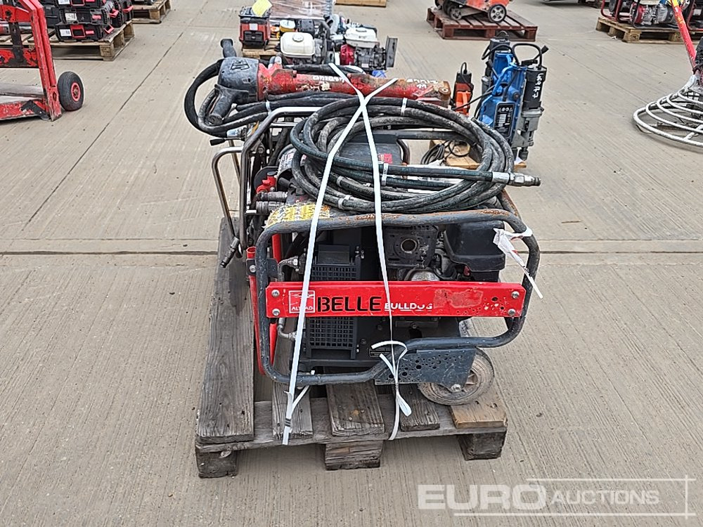 Belle Hydraulic Power Pack, Honda Engine (2 of), JCB Hydraulic Hand Held Breaker - Asphalt machine: picture 2 Belle Hydraulic Power Pack, Honda Engine (2 of), JCB Hydraulic Hand Held Breaker - Asphalt machine: picture 2