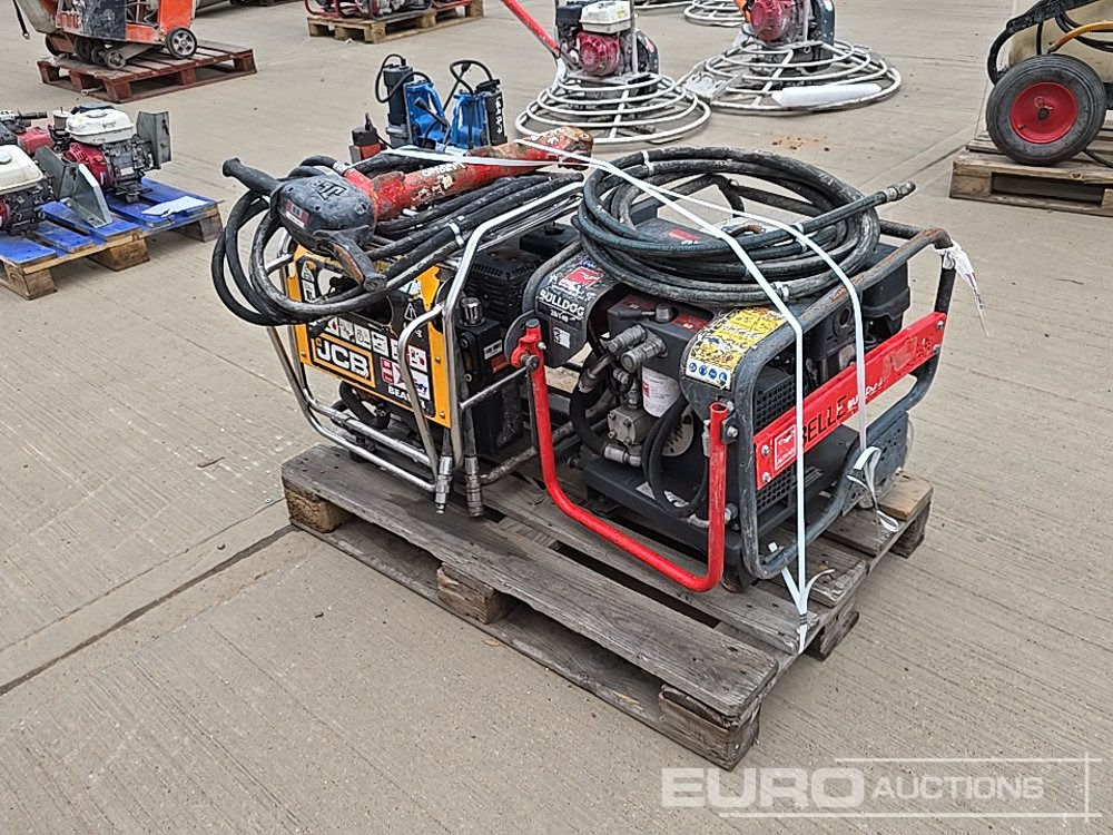 Belle Hydraulic Power Pack, Honda Engine (2 of), JCB Hydraulic Hand Held Breaker - Asphalt machine: picture 1 Belle Hydraulic Power Pack, Honda Engine (2 of), JCB Hydraulic Hand Held Breaker - Asphalt machine: picture 1