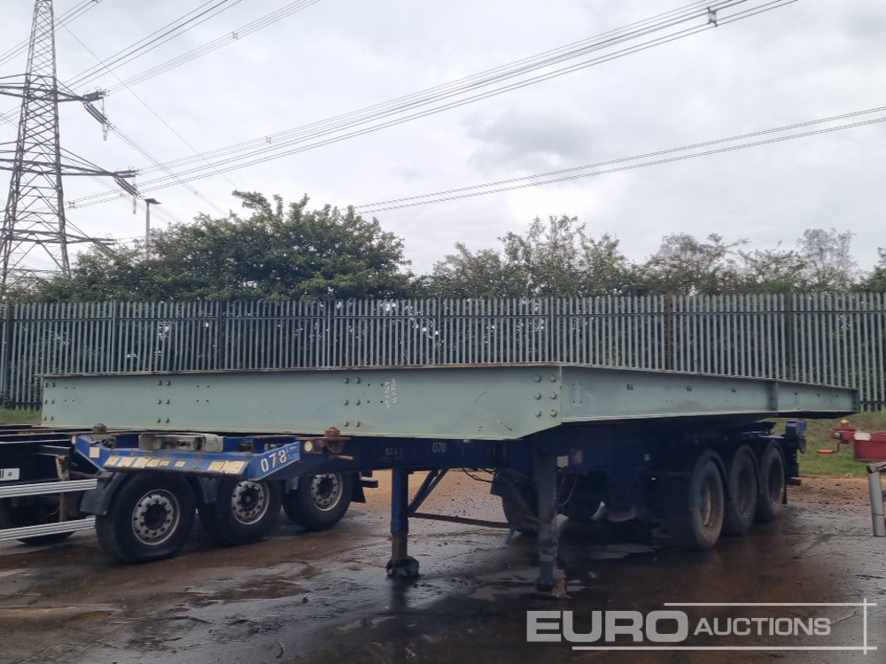 Bridge Platform - Dropside/ Flatbed semi-trailer: picture 1 Bridge Platform - Dropside/ Flatbed semi-trailer: picture 1