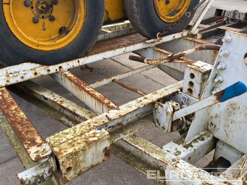 Asphalt machine Bristowes M95 Road Chipper, Tri Axle Trailer: picture 15