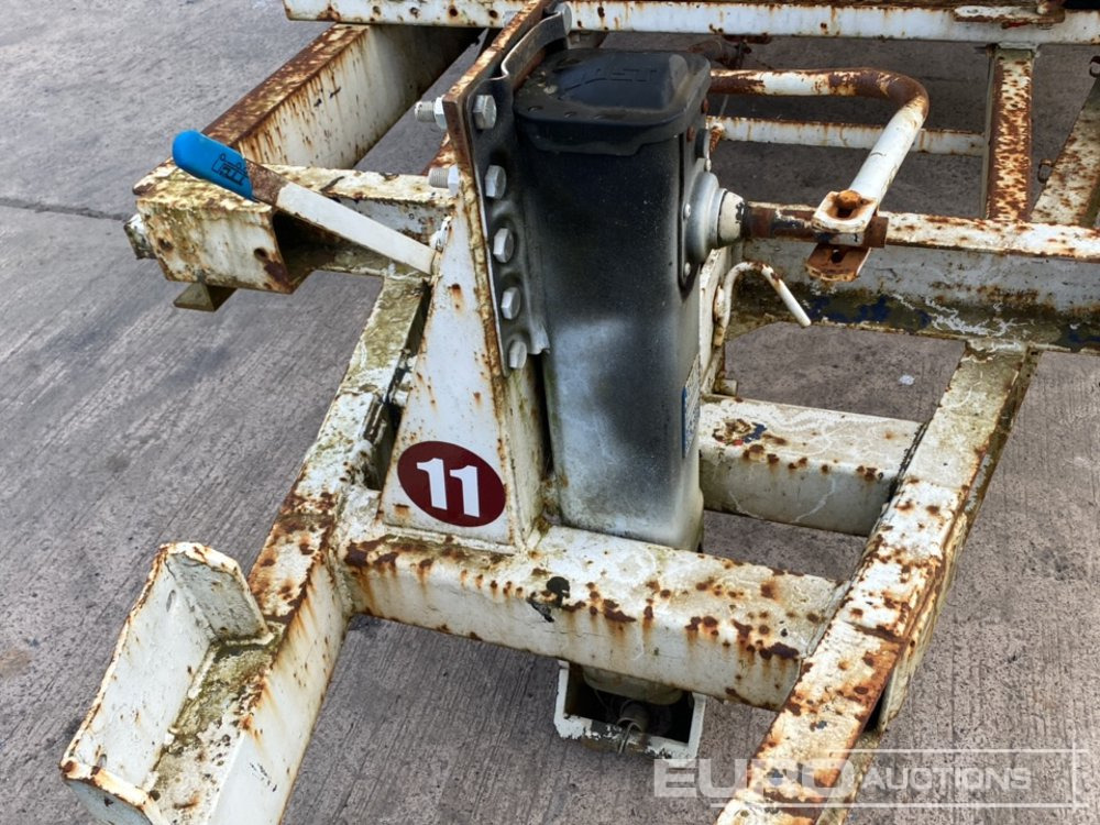 Asphalt machine Bristowes M95 Road Chipper, Tri Axle Trailer: picture 13