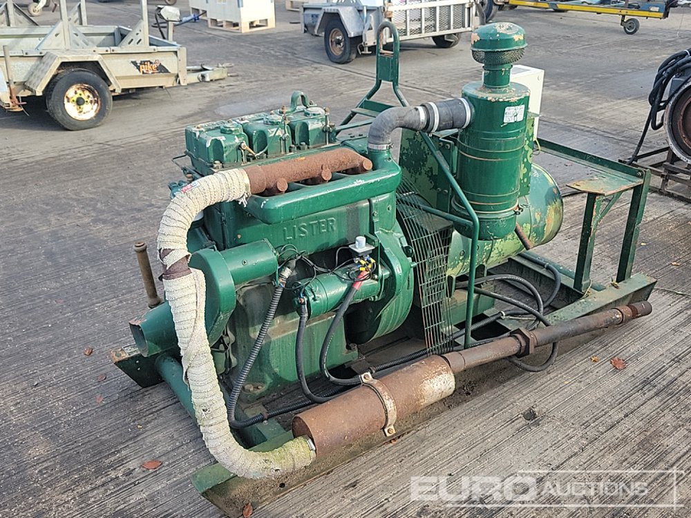 Brush 25kVA Skid Mounted Generator, Lister Engine - Generator set: picture 3 Brush 25kVA Skid Mounted Generator, Lister Engine - Generator set: picture 3