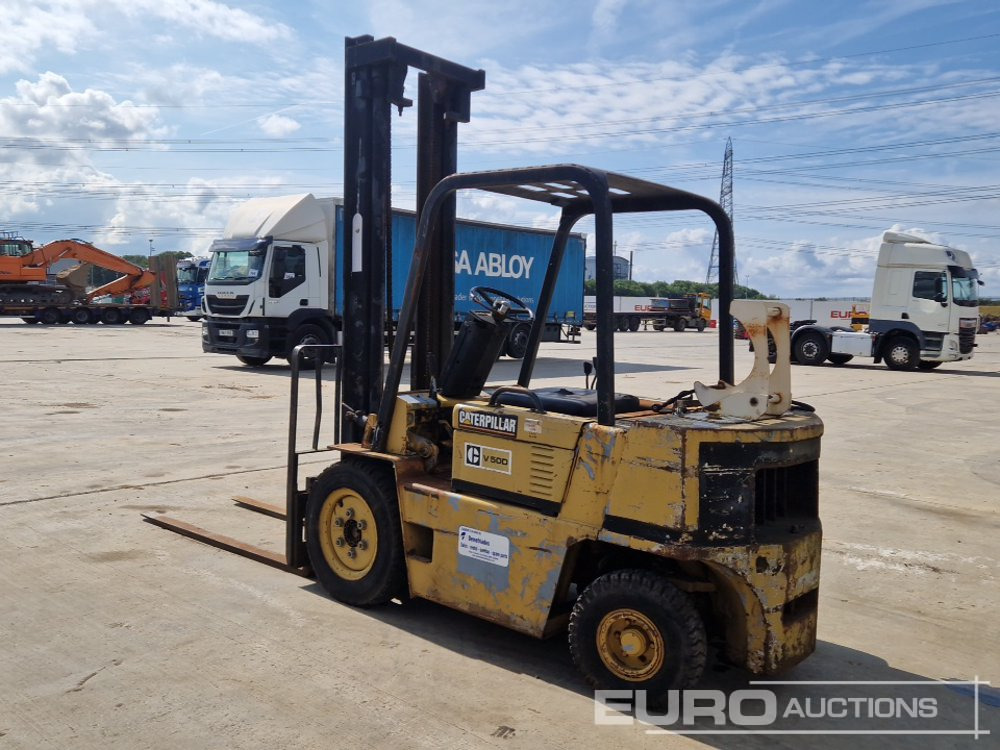 CAT V50D - LPG forklift: picture 3 CAT V50D - LPG forklift: picture 3