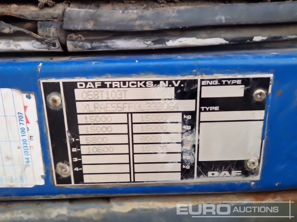 Road sweeper DAF LF55.160: picture 39