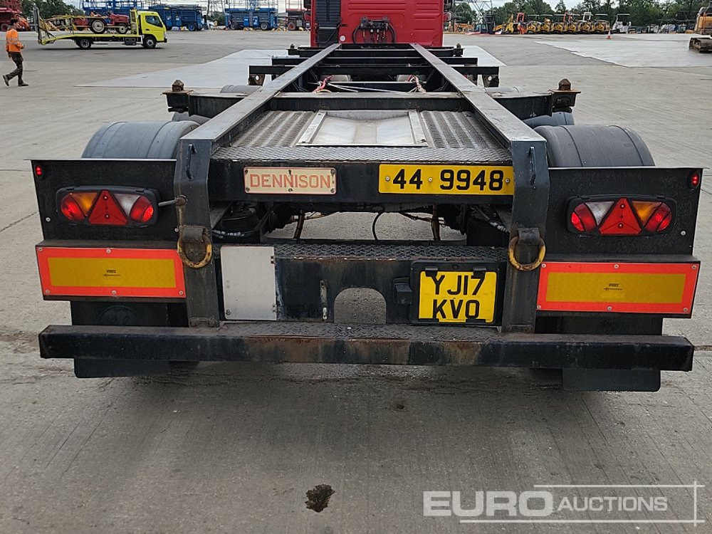 Dennison Trailers SKELETAL ISO TANK - Dropside/ Flatbed semi-trailer: picture 4 Dennison Trailers SKELETAL ISO TANK - Dropside/ Flatbed semi-trailer: picture 4