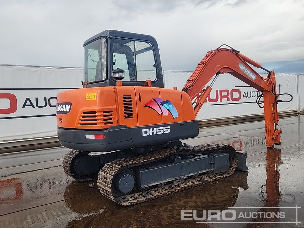 Doosan DH55-V - Mini excavator: picture 5 Doosan DH55-V - Mini excavator: picture 5
