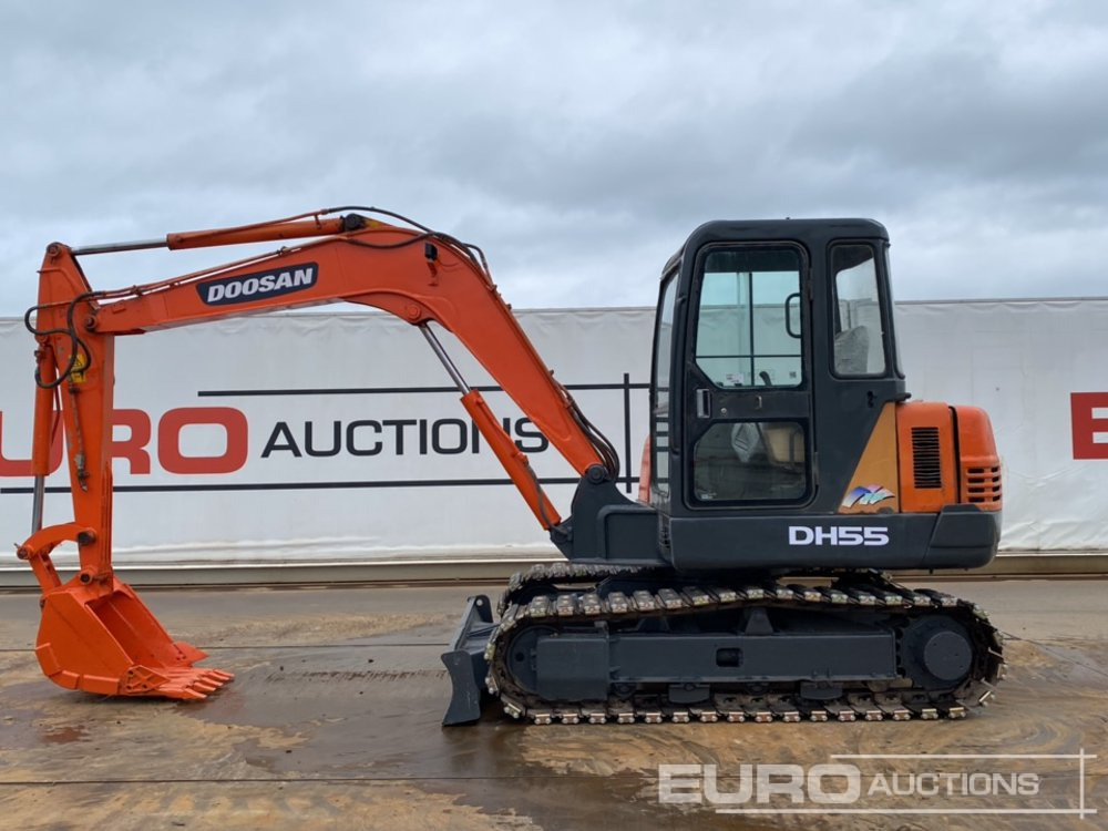 Doosan DH55-V - Mini excavator: picture 2 Doosan DH55-V - Mini excavator: picture 2