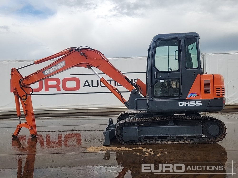 Doosan DH55-V - Mini excavator: picture 2 Doosan DH55-V - Mini excavator: picture 2