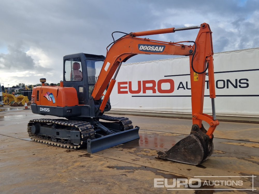 Doosan DH55-V - Mini excavator: picture 5 Doosan DH55-V - Mini excavator: picture 5
