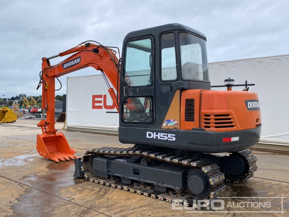 Doosan DH55-V - Mini excavator: picture 3 Doosan DH55-V - Mini excavator: picture 3