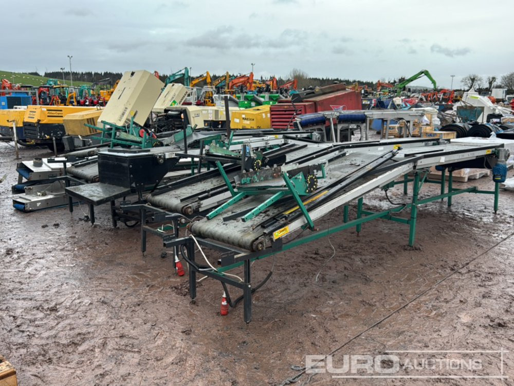 Greefa Electric Conveyors to suit Apples (7 of) - Belt conveyor: picture 1 Greefa Electric Conveyors to suit Apples (7 of) - Belt conveyor: picture 1