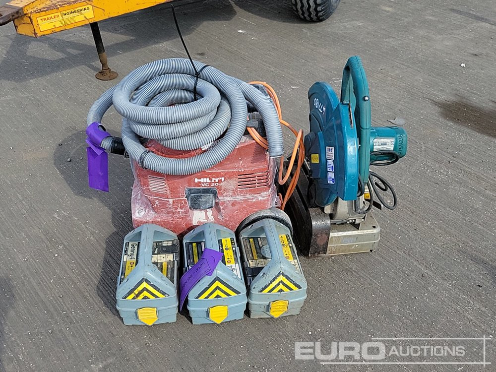 Hilti VC 20-U 110Volt Vacuum Cleaner, Makita LW1400 110Vot Chop Saw, Radio Cable Detector (3 of) - Construction equipment: picture 2 Hilti VC 20-U 110Volt Vacuum Cleaner, Makita LW1400 110Vot Chop Saw, Radio Cable Detector (3 of) - Construction equipment: picture 2