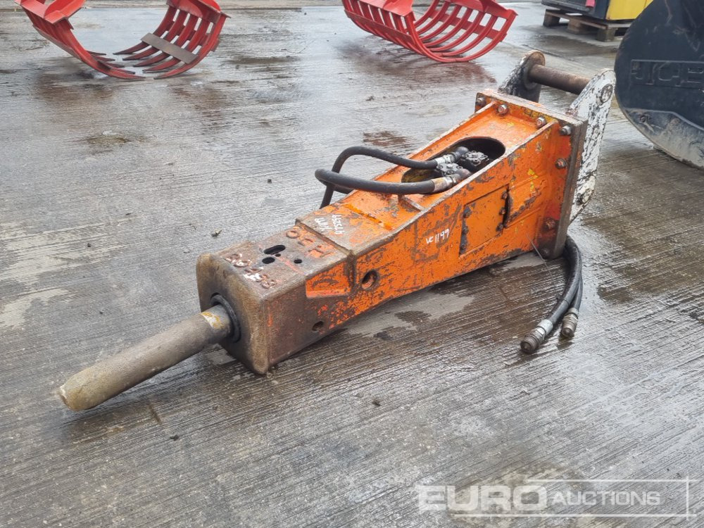 Indeco Hydraulic Breaker65mm Pin to suit 13 Ton Excavator - Hydraulic hammer: picture 1 Indeco Hydraulic Breaker65mm Pin to suit 13 Ton Excavator - Hydraulic hammer: picture 1