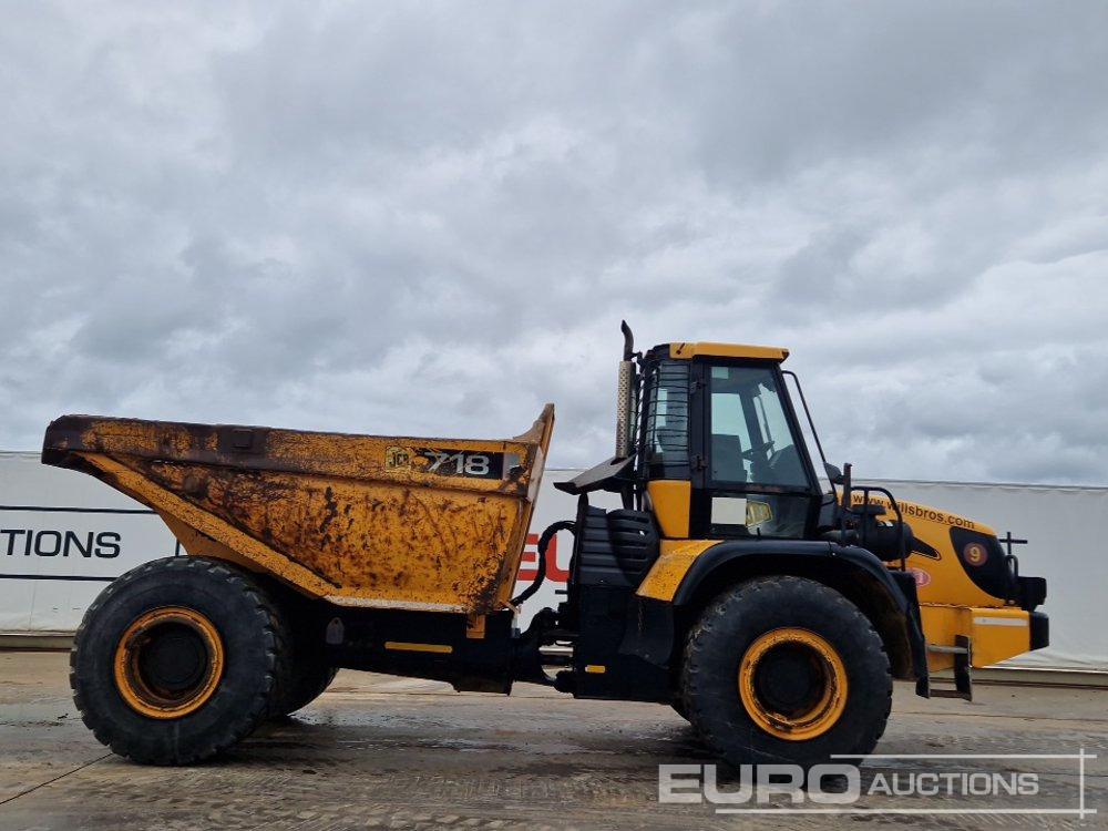 Articulated dumper JCB 718: picture 6