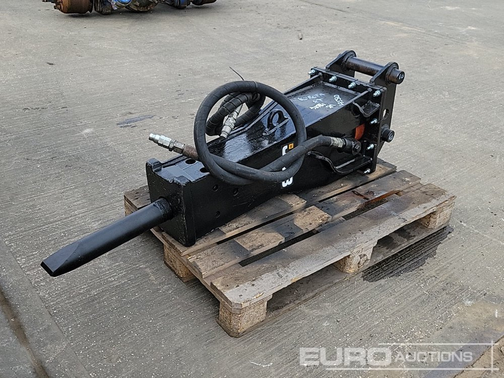 JCB Hydraulic Breaker 60mm Pin to suit 10 Ton Excavator - Hydraulic hammer: picture 1 JCB Hydraulic Breaker 60mm Pin to suit 10 Ton Excavator - Hydraulic hammer: picture 1