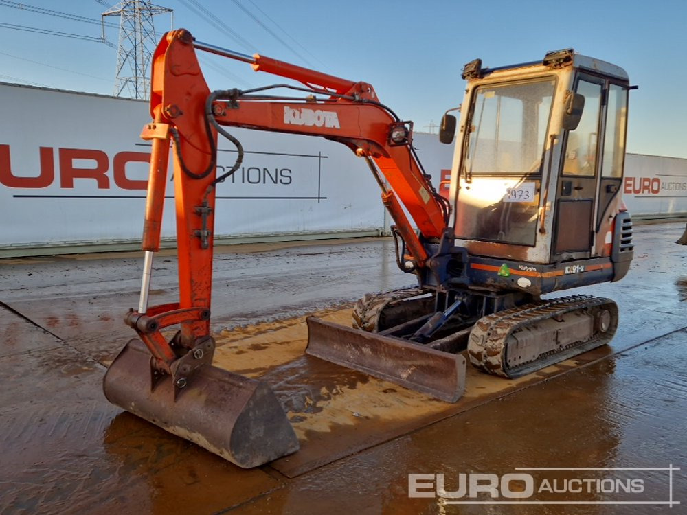 Kubota KX91-2 - Mini excavator: picture 1 Kubota KX91-2 - Mini excavator: picture 1