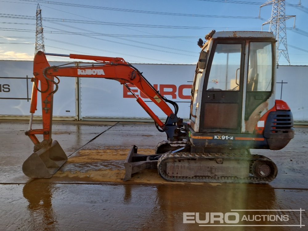 Kubota KX91-2 - Mini excavator: picture 2 Kubota KX91-2 - Mini excavator: picture 2