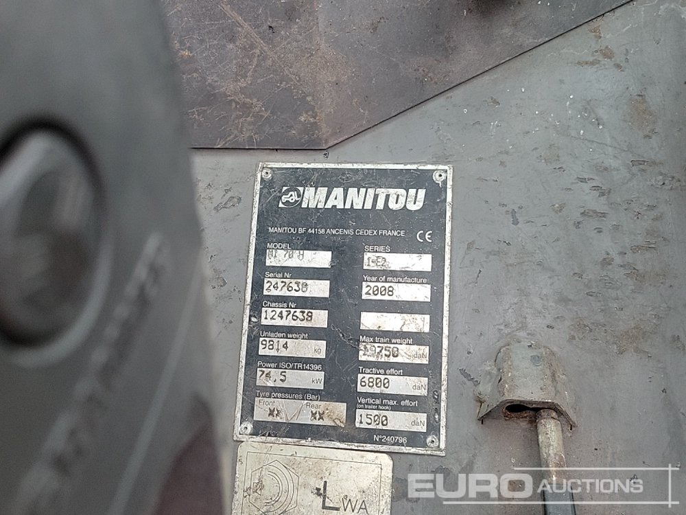Rough terrain forklift Manitou MI 70H: picture 26