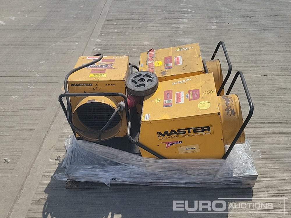 Masters 415 Volt Space Heater (3 of) - Construction equipment: picture 2 Masters 415 Volt Space Heater (3 of) - Construction equipment: picture 2
