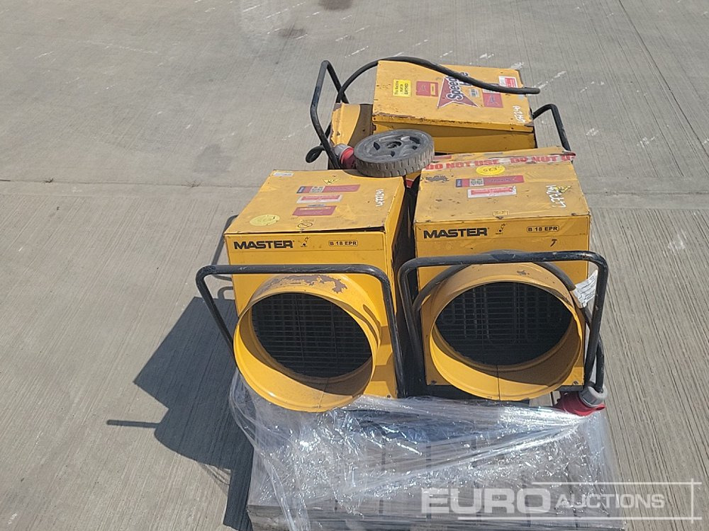 Masters 415 Volt Space Heater (3 of) - Construction equipment: picture 4 Masters 415 Volt Space Heater (3 of) - Construction equipment: picture 4