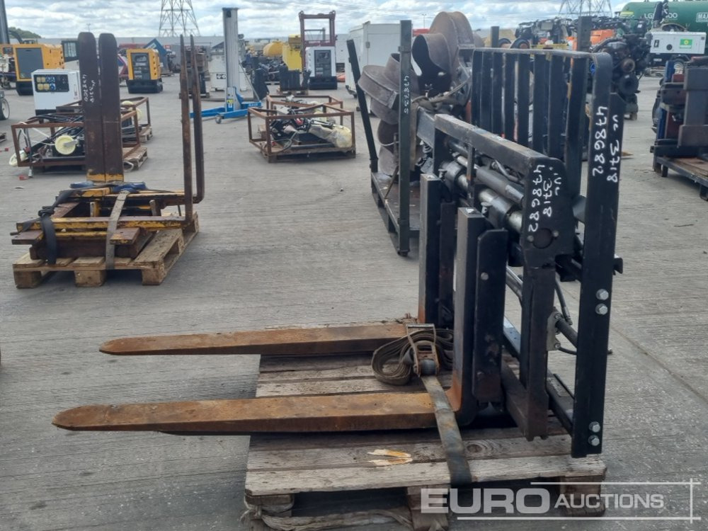 Fork Positioner Fork Frame & Forks to suit Forklift (2 of) - Material handling equipment: picture 2 Fork Positioner Fork Frame & Forks to suit Forklift (2 of) - Material handling equipment: picture 2