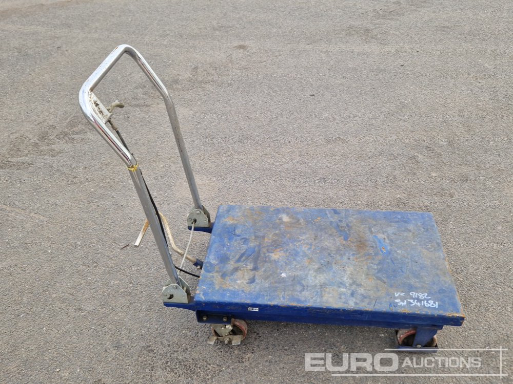 Material handling equipment Hydraulic Lifting Material Trolley: picture 6