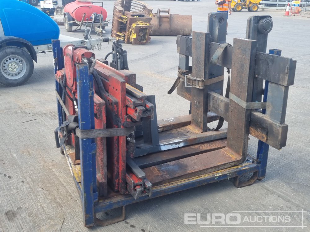 Hydraulic Rorating Fork Frame & Forks, Fork Frame & Forks, Hydraulic Extending Forks to suit Forklift - Material handling equipment: picture 5 Hydraulic Rorating Fork Frame & Forks, Fork Frame & Forks, Hydraulic Extending Forks to suit Forklift - Material handling equipment: picture 5