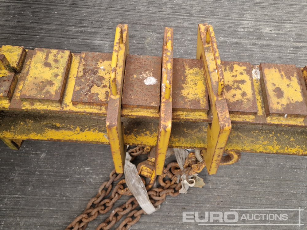 Material handling equipment Section lifting Adjustable Lifting Beam & Chains: picture 20