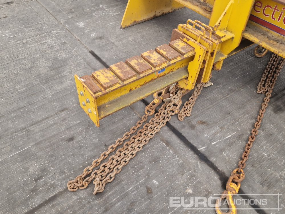 Material handling equipment Section lifting Adjustable Lifting Beam & Chains: picture 9