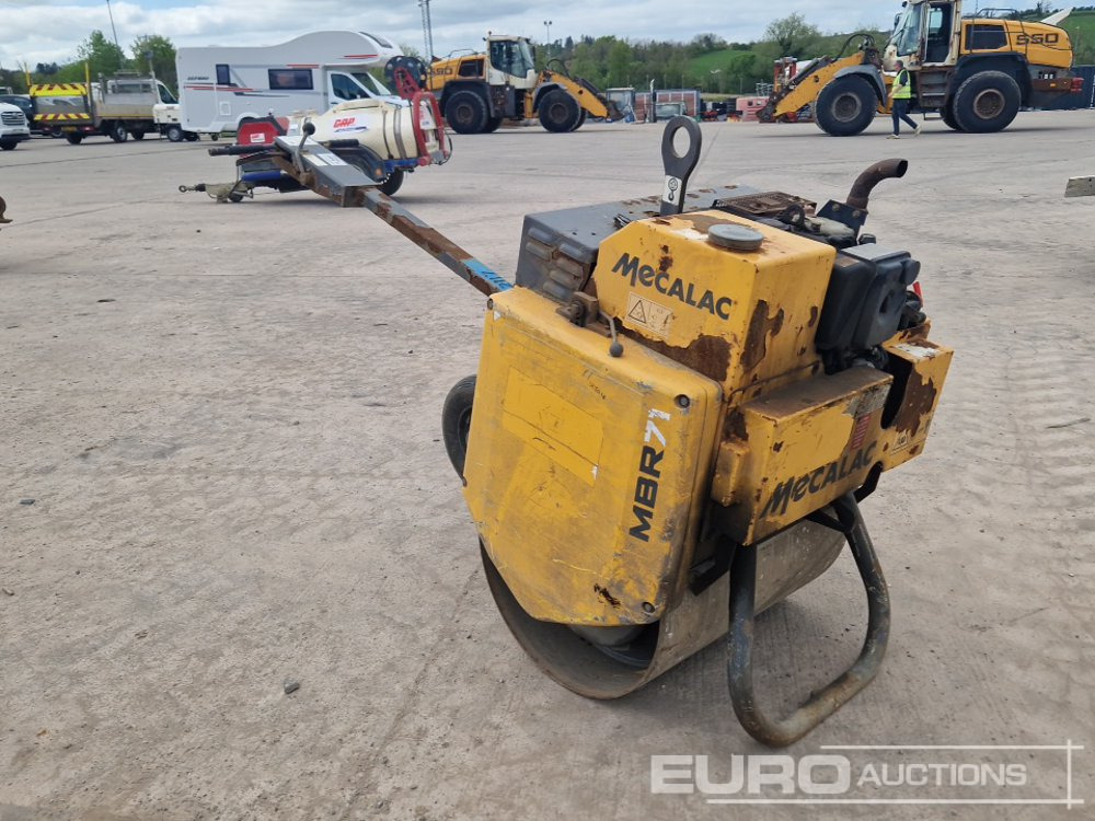 Mecalac Single Drum Vibrating Pedestrian Roller - Asphalt machine: picture 3 Mecalac Single Drum Vibrating Pedestrian Roller - Asphalt machine: picture 3