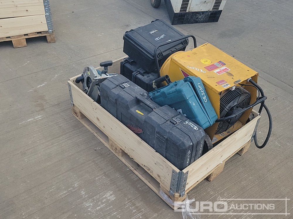 Probst FXAH120 Cordless Vacuum Lift (3 of), Makita 110 Volt Circular Saw, Makita Cordless Resipricating Saw, 415 Volt Masters Space Heater, 110 Volt Milwaukee Hammer Drill - Construction equipment: picture 3 Probst FXAH120 Cordless Vacuum Lift (3 of), Makita 110 Volt Circular Saw, Makita Cordless Resipricating Saw, 415 Volt Masters Space Heater, 110 Volt Milwaukee Hammer Drill - Construction equipment: picture 3