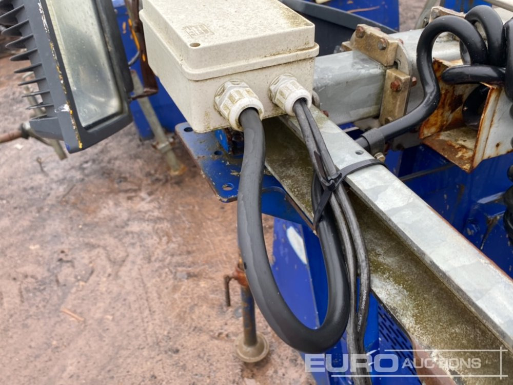 Lighting tower SMC Single Axle LED Lighting Tower, Kubota Engine: picture 17